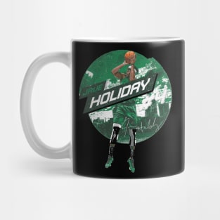 Jrue Holiday Boston City Emblem Mug